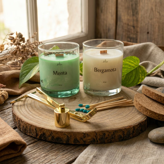Pack Velas Menta & Bergamota