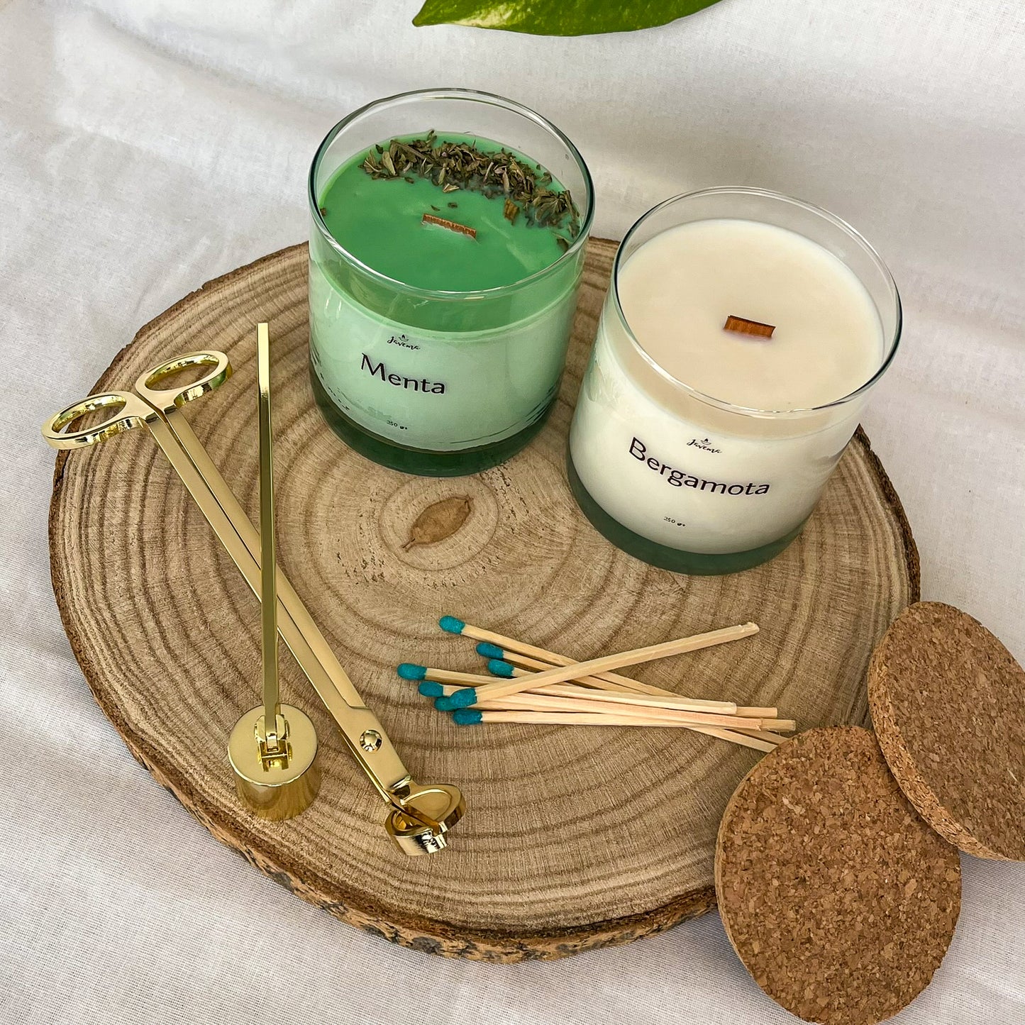 Pack Velas Menta & Bergamota
