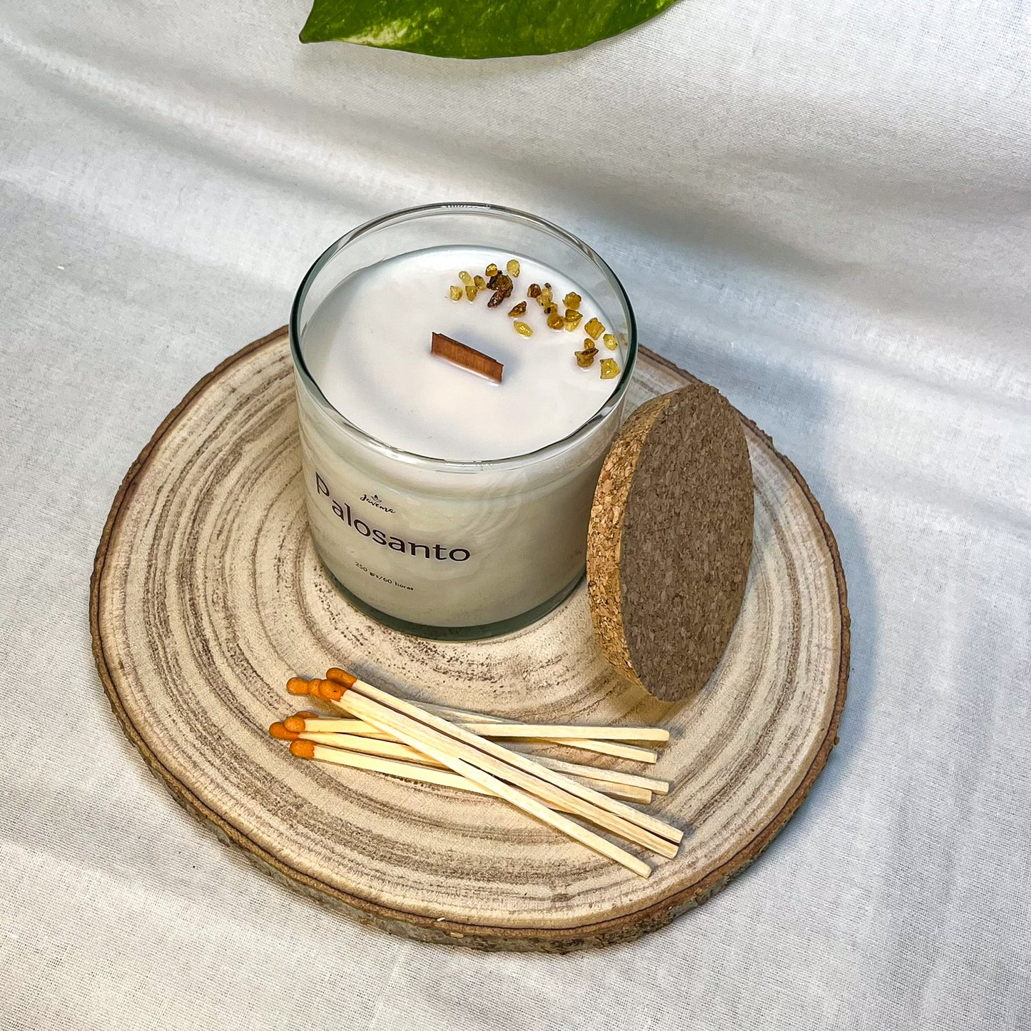 Vela Palosanto con Cerillas
