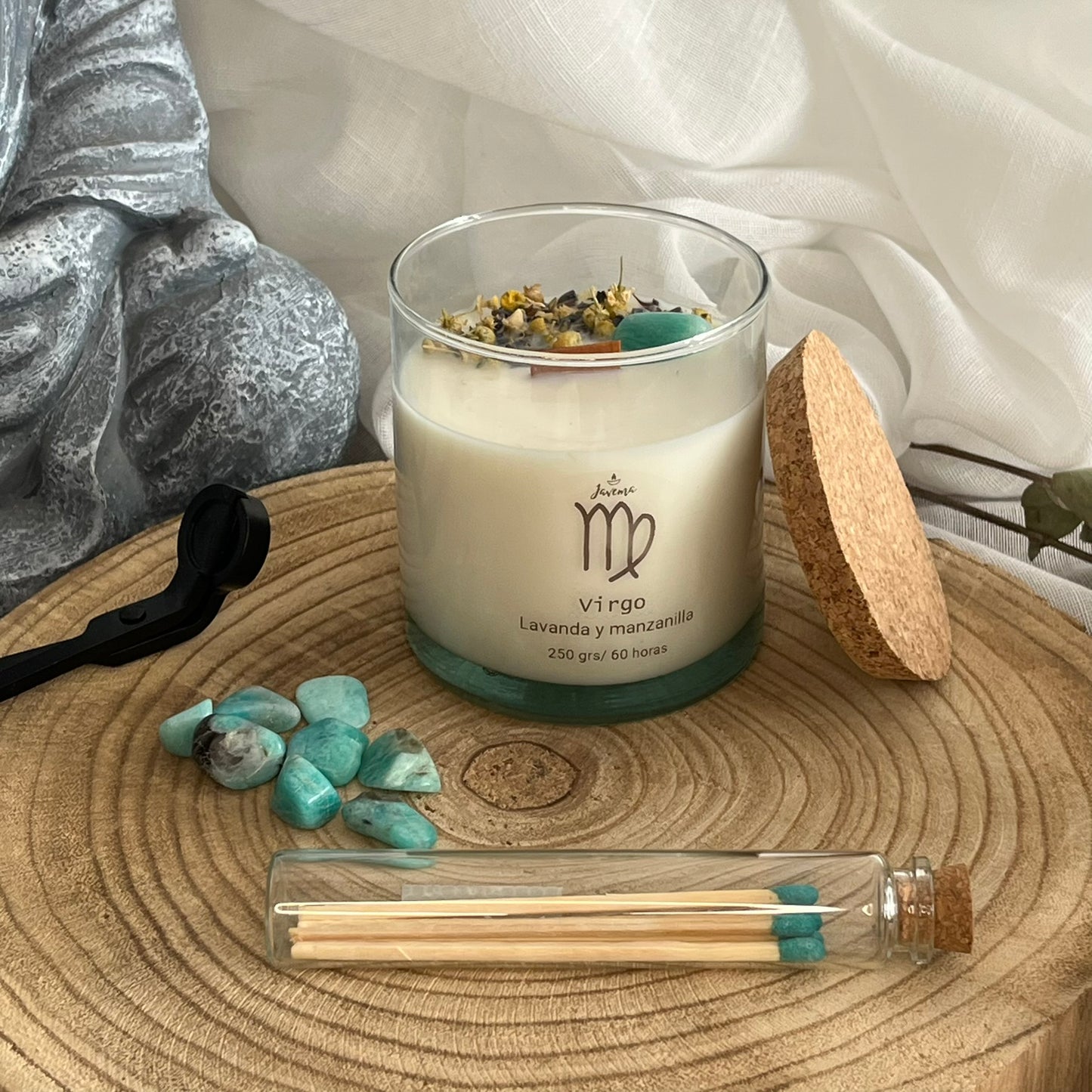 Pack 2 velas del zodiaco grandes