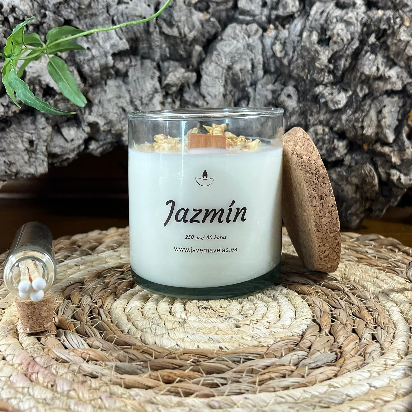 Vela Esencial Jazmín – Belleza y Armonía