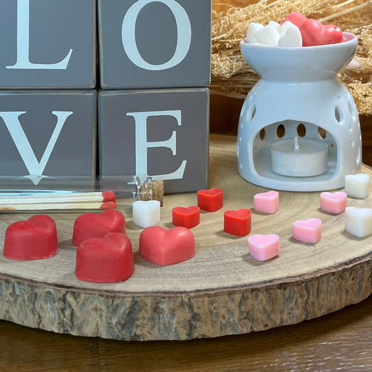 Wax melts Corazones