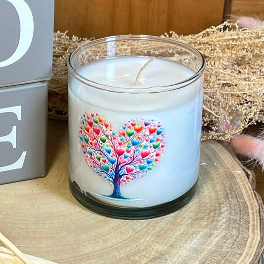 Vela Árbol de corazones