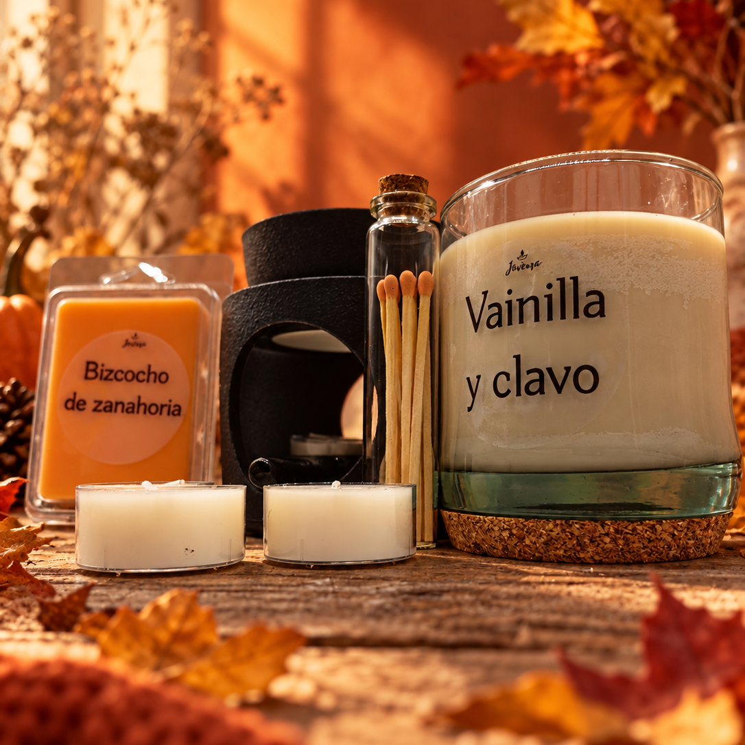 Dulce Otoño | Pack de velas de soja