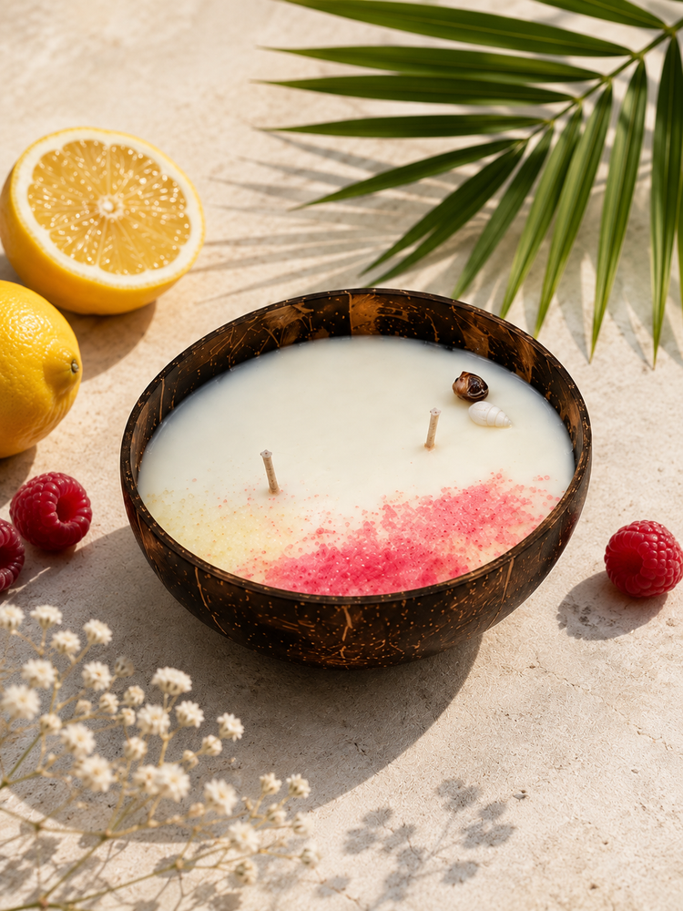Velas de Verano en Descuento - Aromas Cítricos y Tropicales