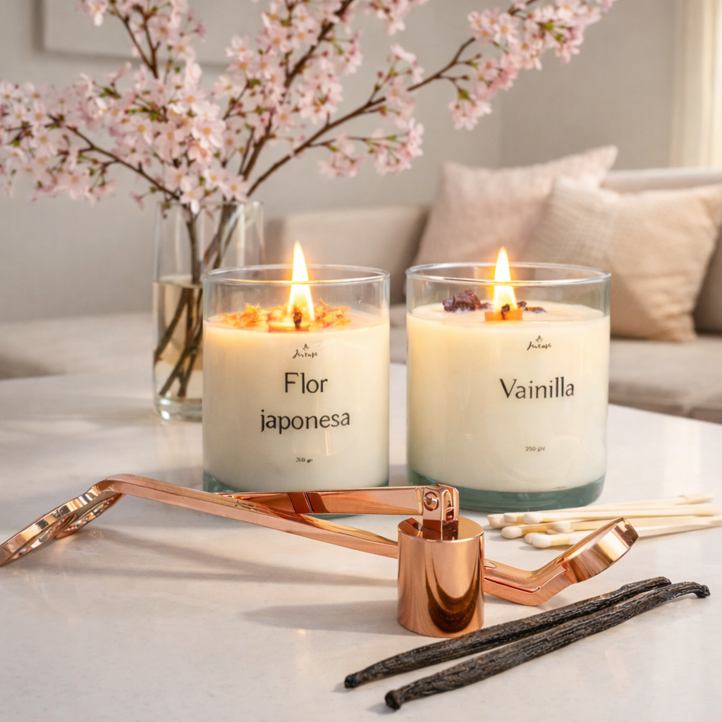 Pack Velas Flor Japonesa & Vainilla
