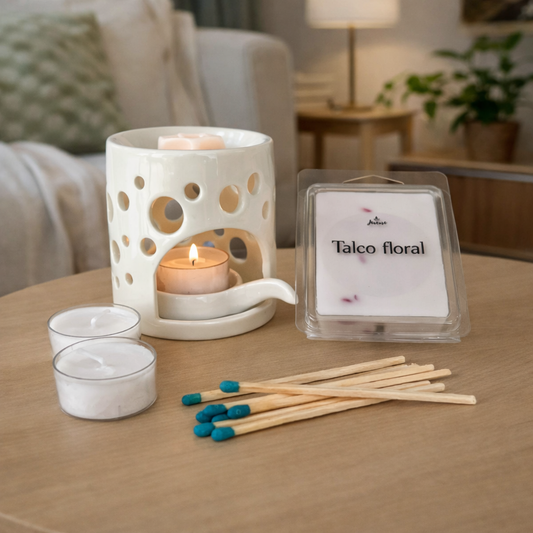 Pack Quemador Mediano Desierto + Wax Melts