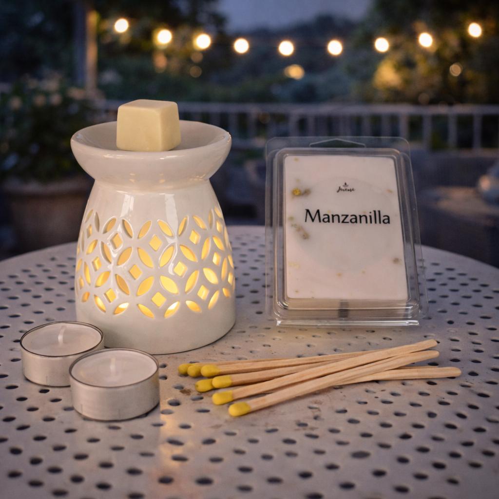 Pack Quemador Pequeño Pausa + Wax Melts