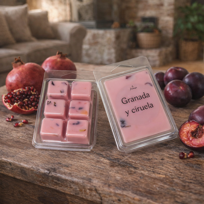 Wax Melts Granada y Ciruela