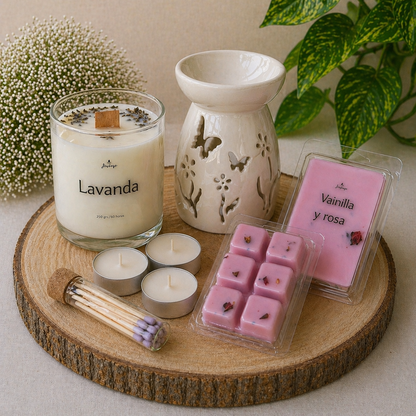 Pack lavanda con quemador Primavera