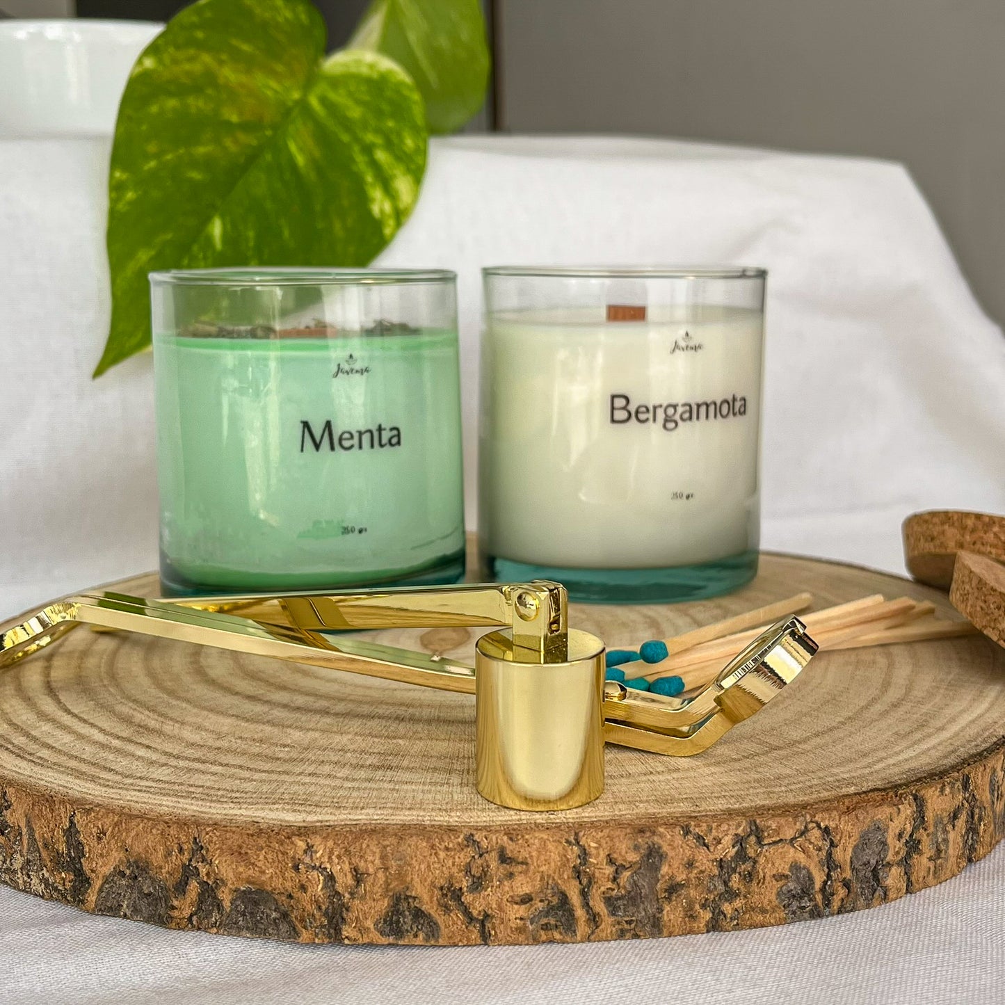 Pack Velas Menta & Bergamota