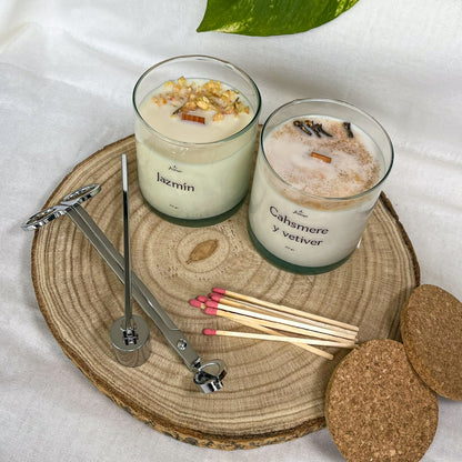 Pack Velas Jazmín & Cashmere y Vetiver