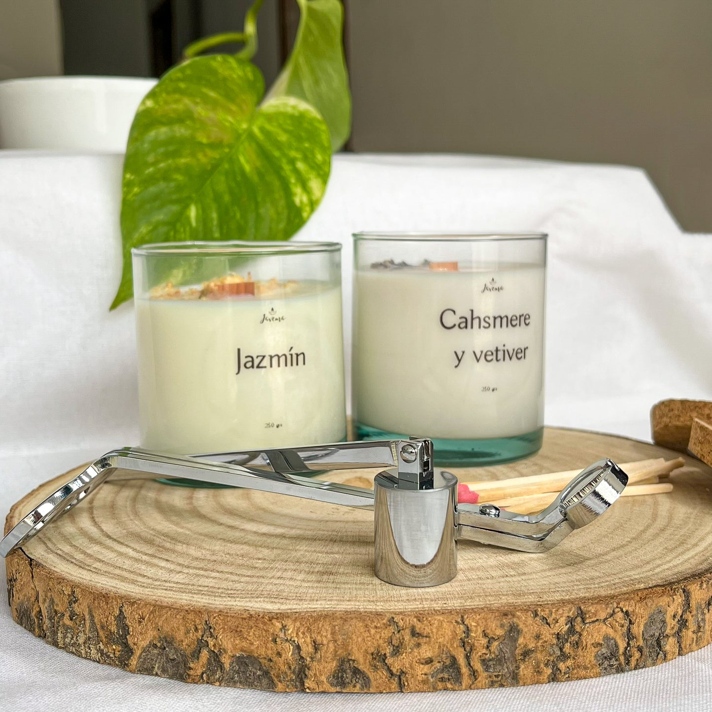 Pack Velas Jazmín & Cashmere y Vetiver