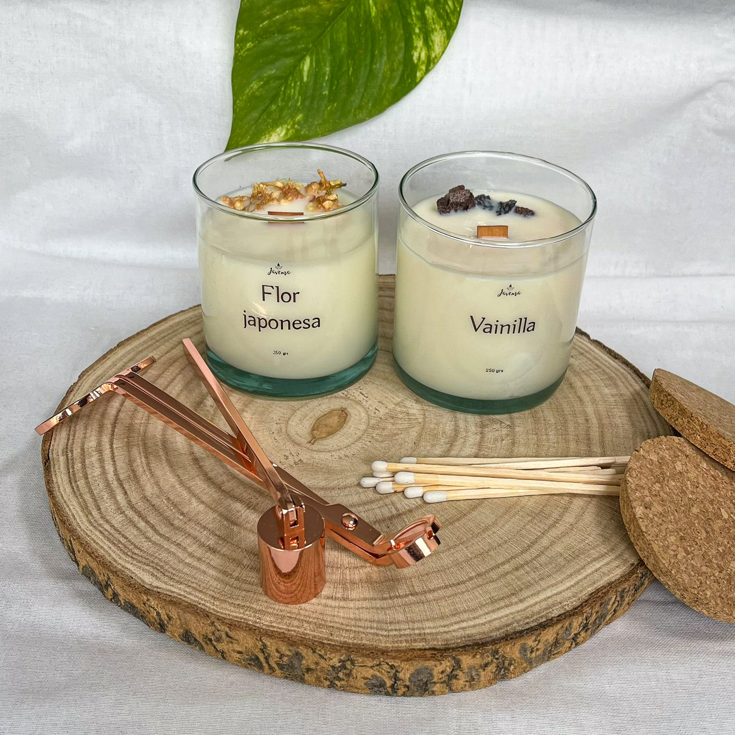 Pack Velas Flor Japonesa & Vainilla