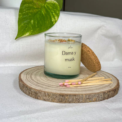 Vela Dama y Musk con Cerillas