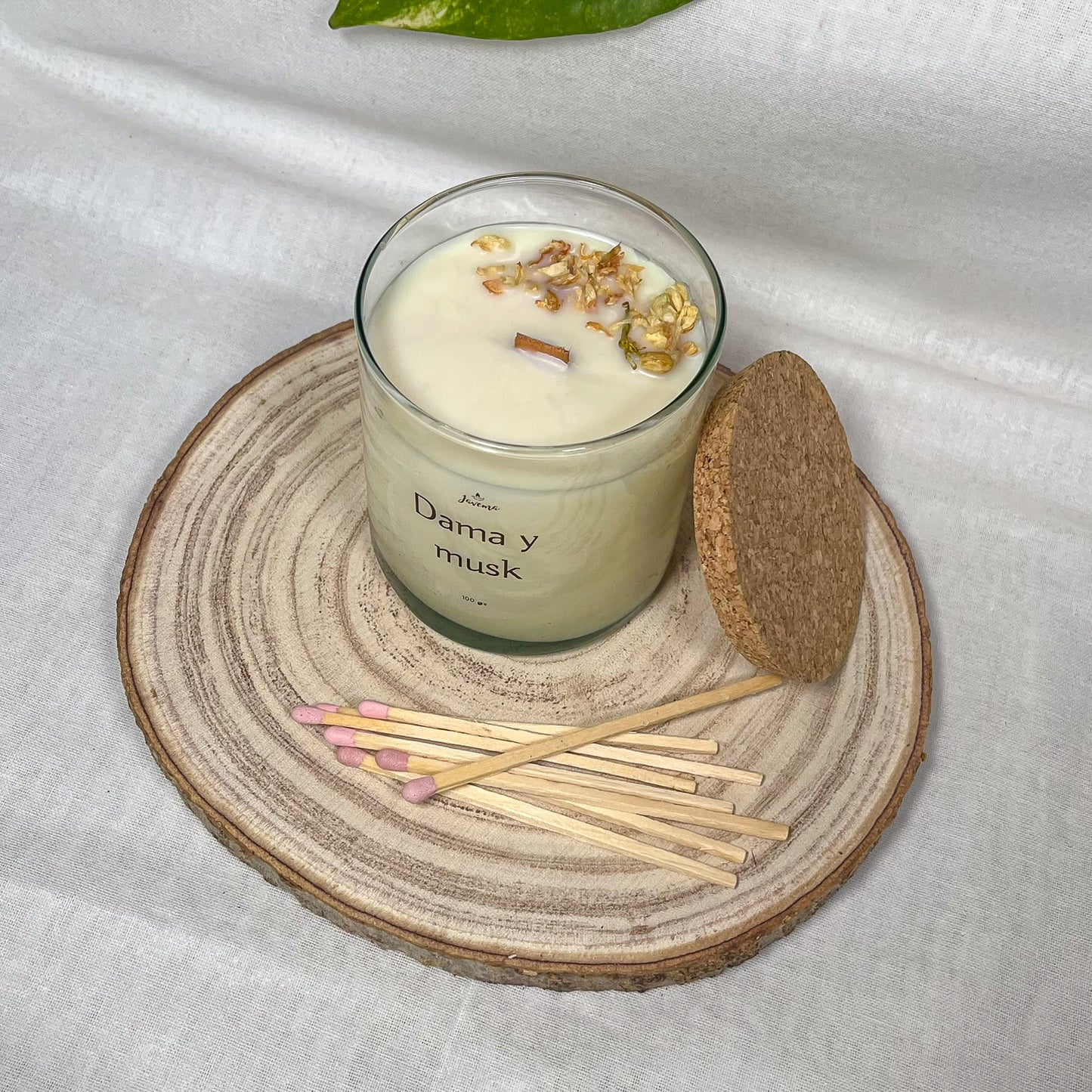 Vela Dama y Musk con Cerillas
