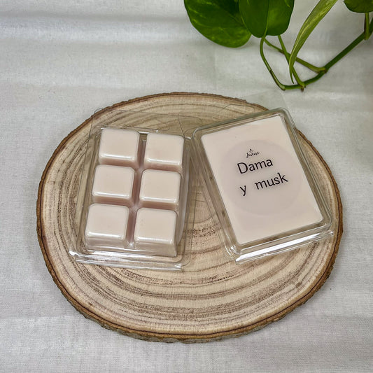 Wax Melts de Soja 85 g – Dama y Musk