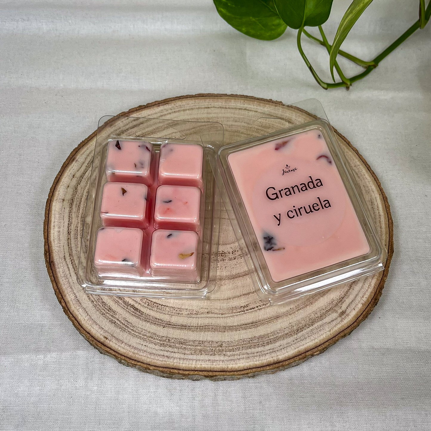 Wax Melts de Soja 85 g – Granada y Ciruela