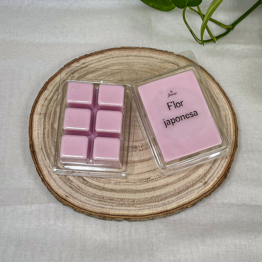 Wax Melts de Soja 85 g – Flor Japonesa