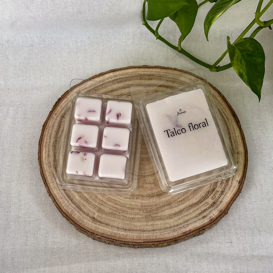 Wax Melts de Soja 85 g – Talco Floral