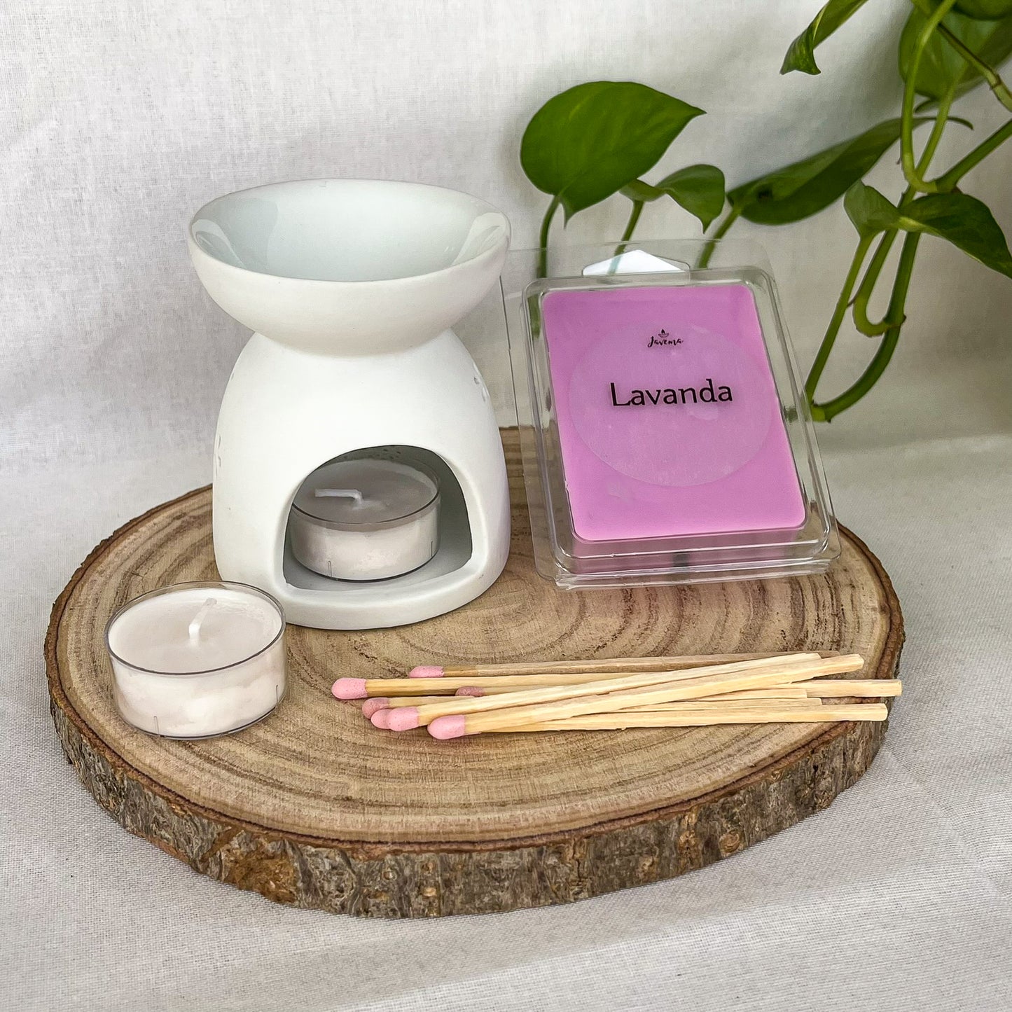 Pack Quemador Pequeño Elefante + Wax Melts