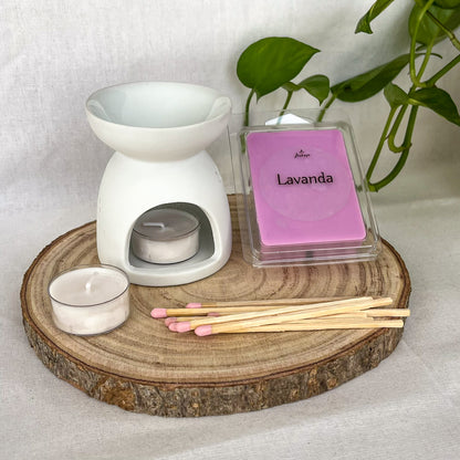 Pack Quemador Pequeño Elefante + Wax Melts