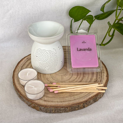 Pack Quemador Pequeño Elefante + Wax Melts