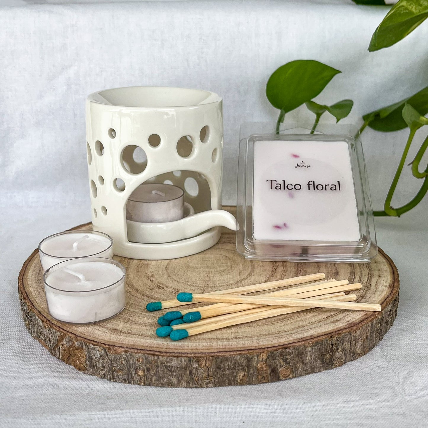 Pack Quemador Mediano Desierto + Wax Melts