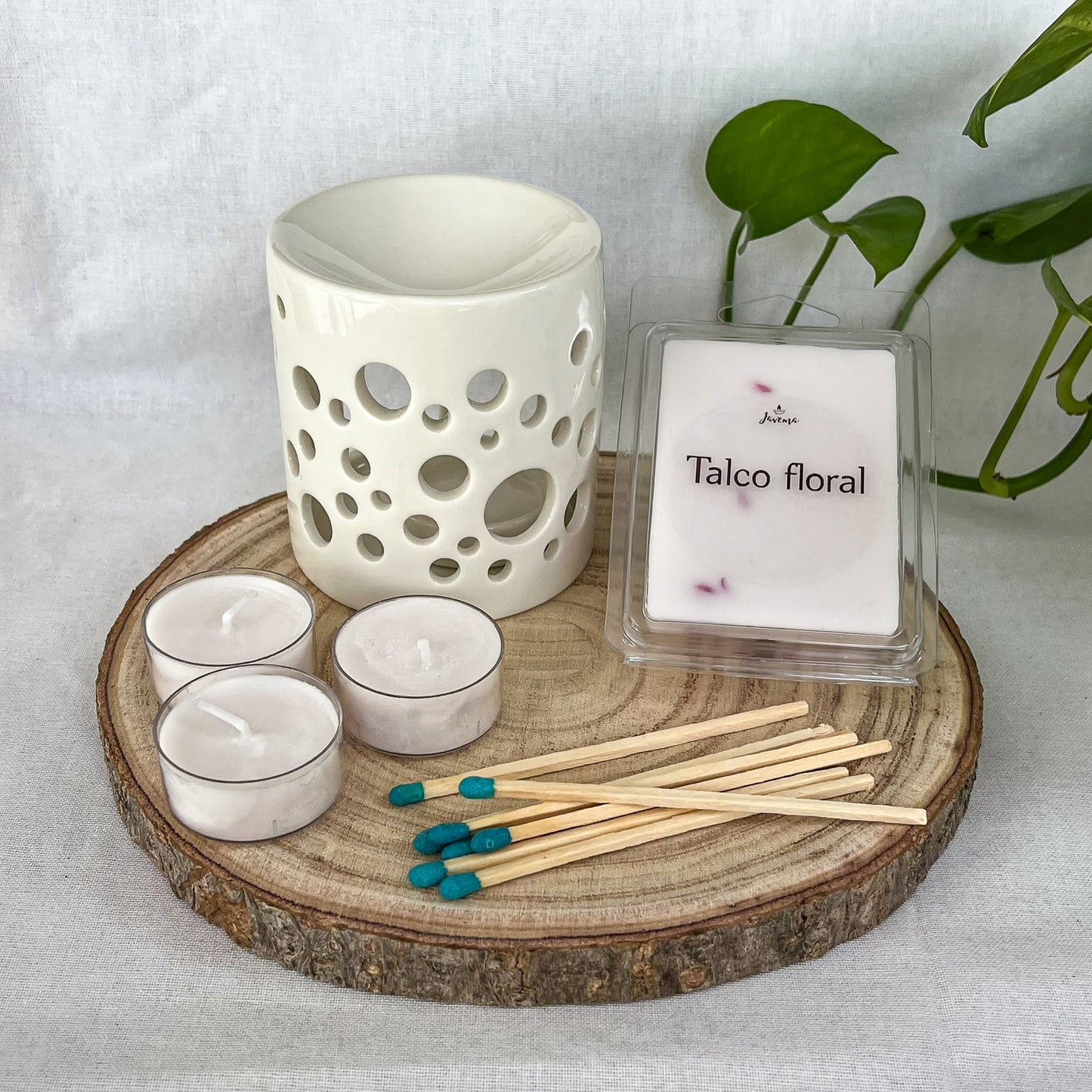 Pack Quemador Mediano Desierto + Wax Melts