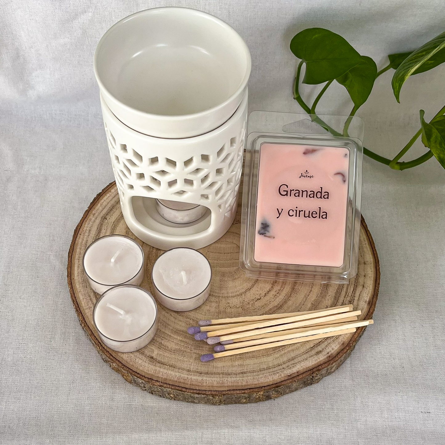 Pack Quemador Grande Torre + Wax Melts