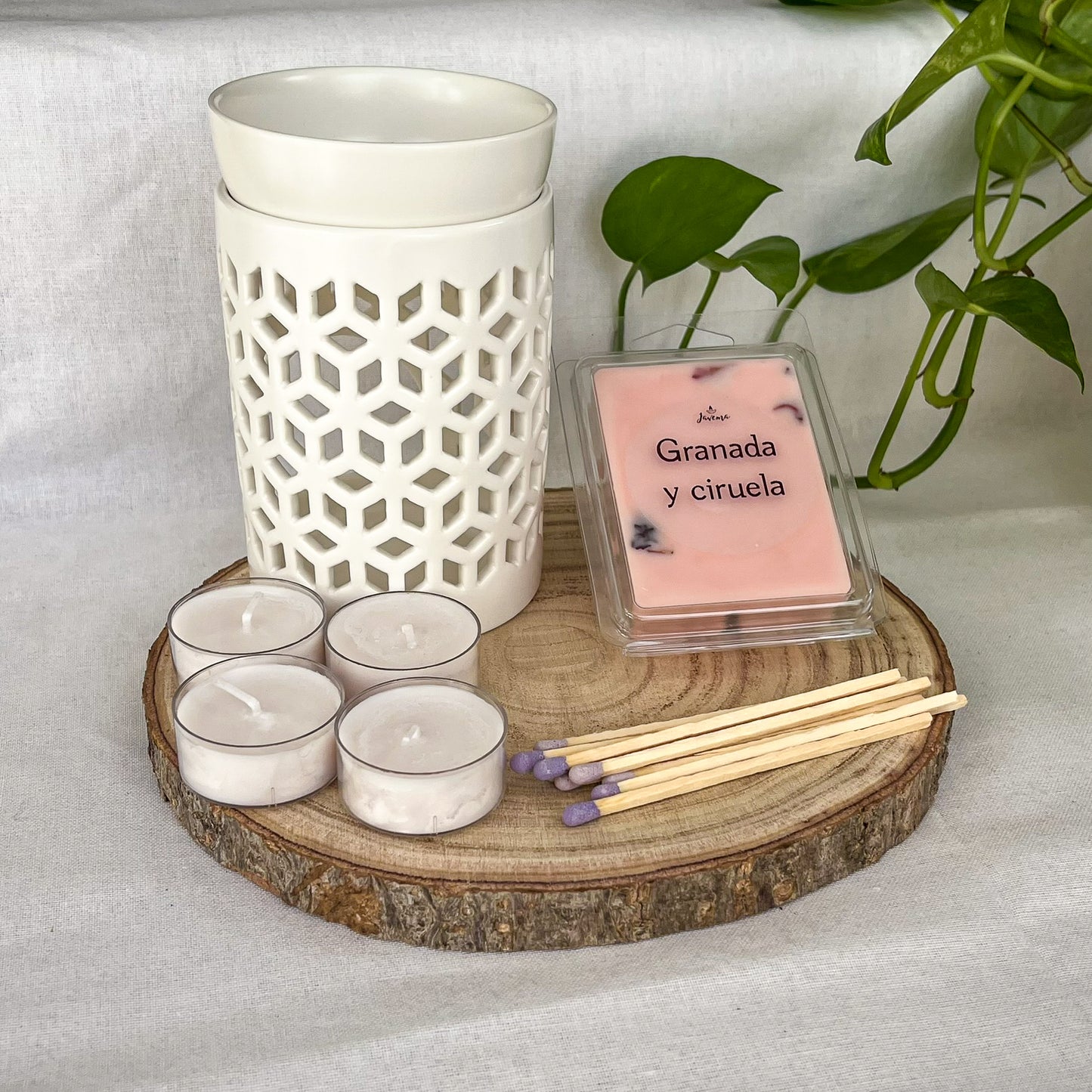 Pack Quemador Grande Torre + Wax Melts