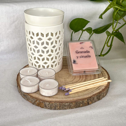 Pack Quemador Grande Torre + Wax Melts
