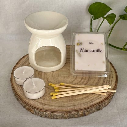 Pack Quemador Pequeño Pausa + Wax Melts