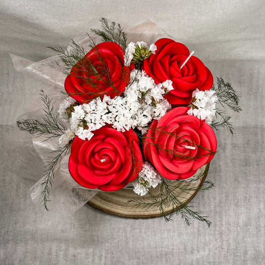 Bouquet de rosas rojas