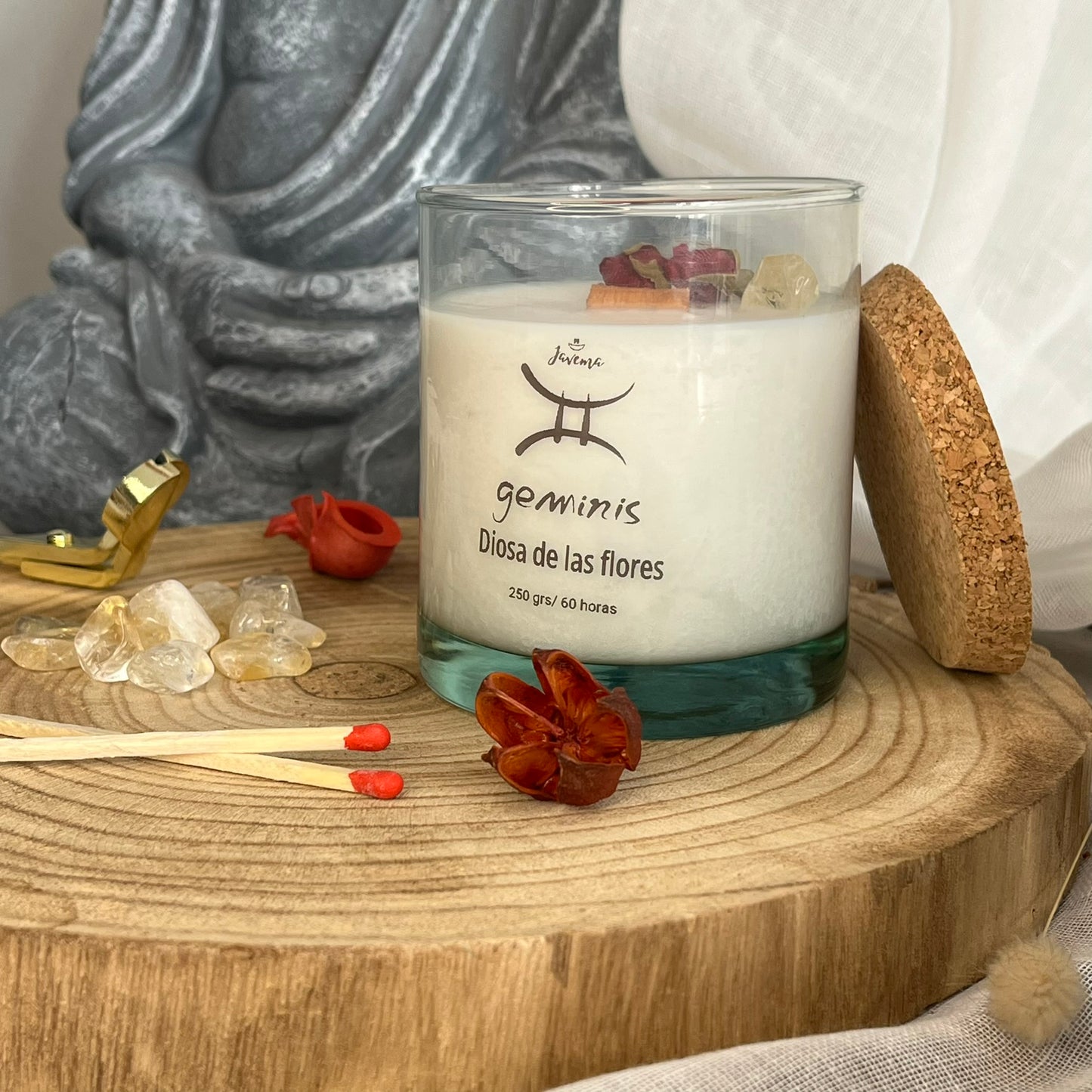 Pack 2 velas del zodiaco grandes