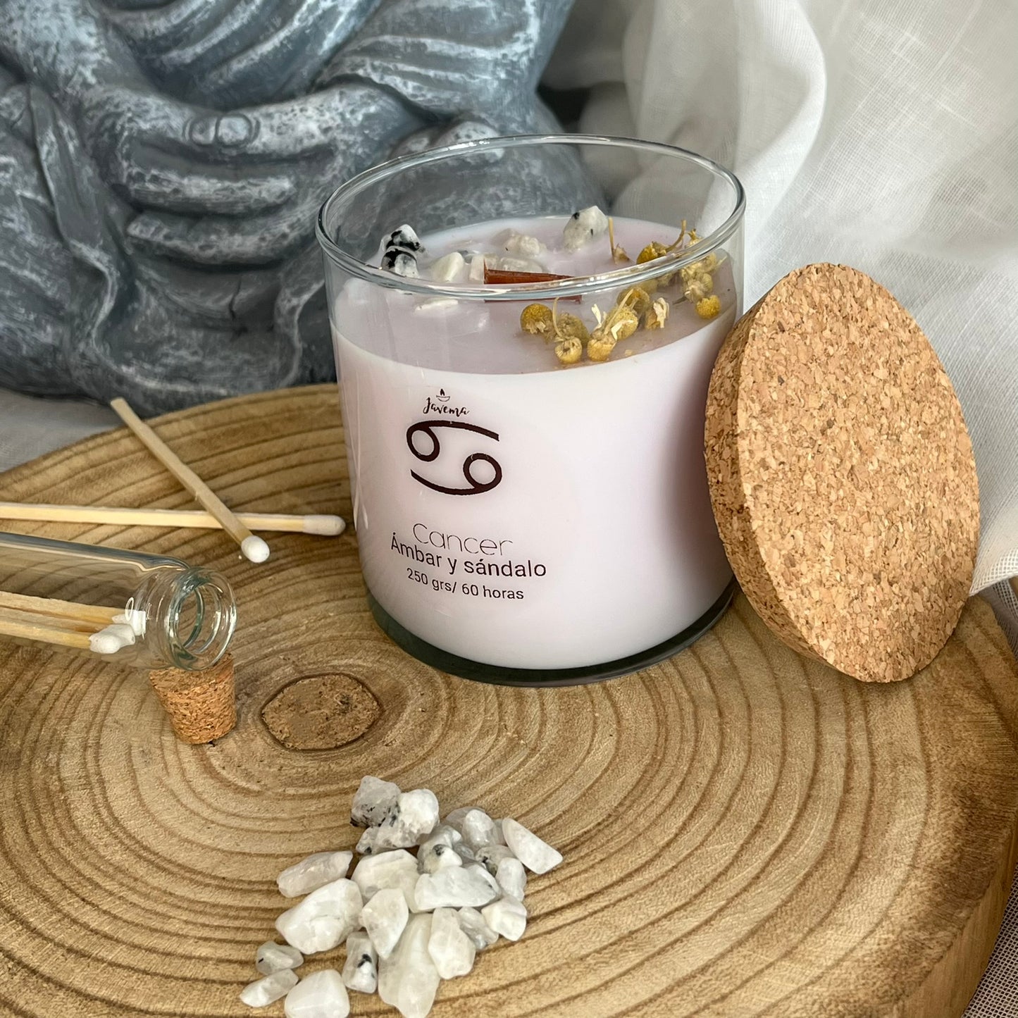 Pack 2 velas del zodiaco grandes