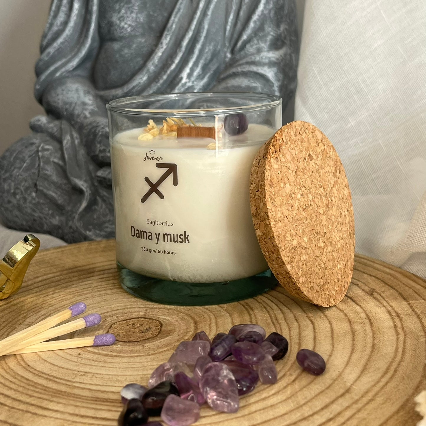 Pack 2 velas del zodiaco grandes