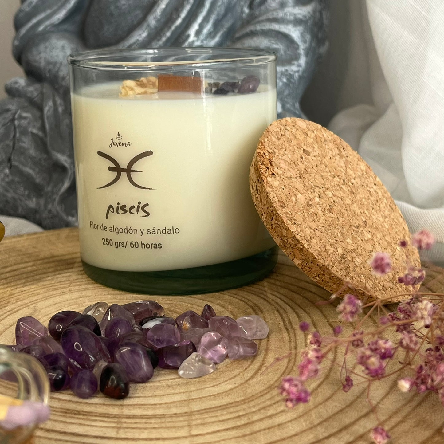 Pack 2 velas del zodiaco grandes