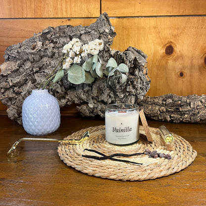 Vela Esencial Vainilla – Calma y Hogar