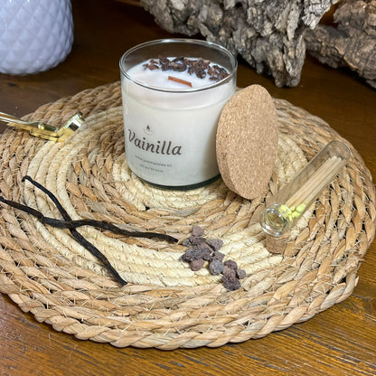 Vela Esencial Vainilla – Calma y Hogar