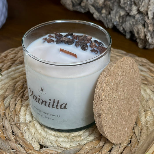 Vela Esencial Vainilla – Dulzura y Calma