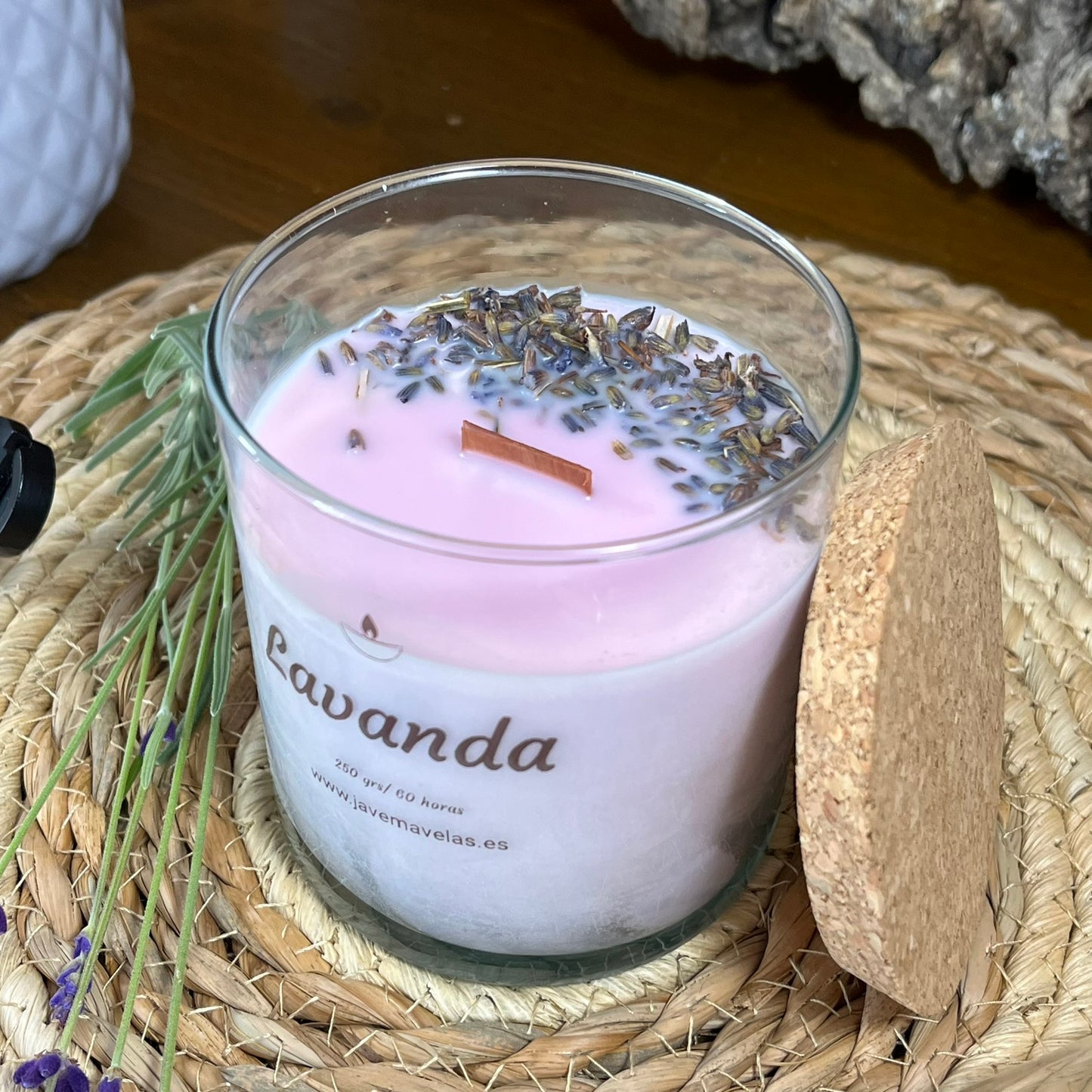Vela Esencial Lavanda – Descanso y Equilibrio