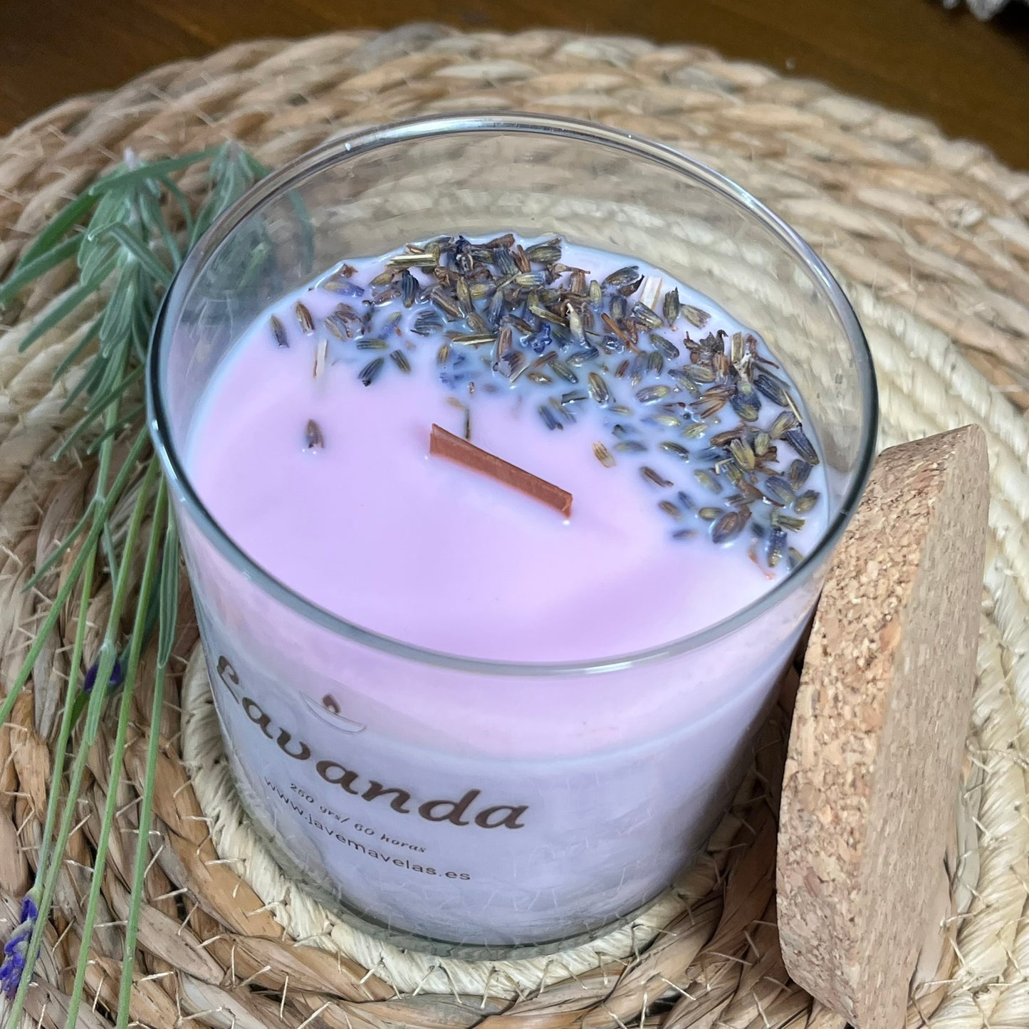 Vela Esencial Lavanda – Descanso y Equilibrio