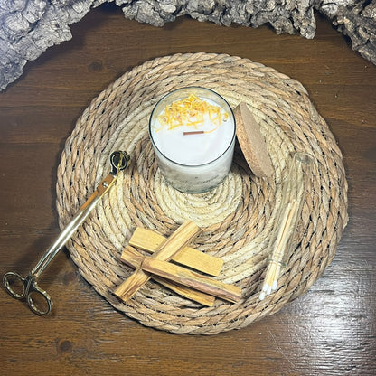 Vela Esencial Palo Santo – Energía y Limpieza