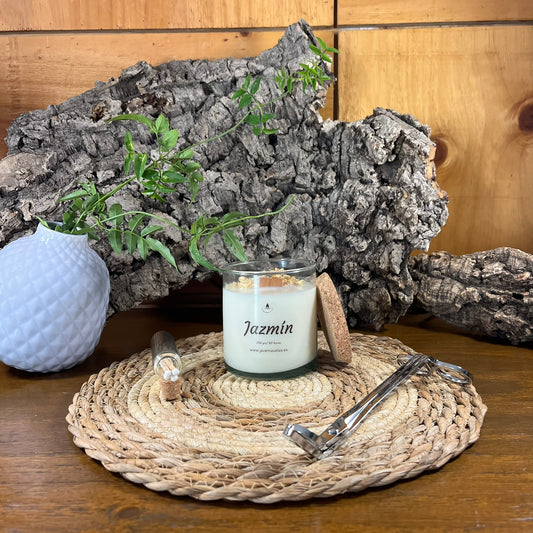 Vela Esencial Jazmín – Belleza y Armonía