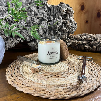 Vela Esencial Jazmín – Belleza y Armonía