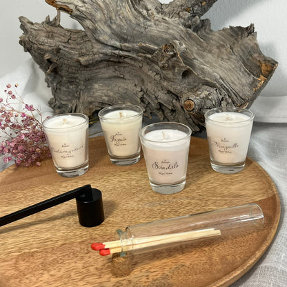 Pack de 4 Mini Velas – Aromas que transforman el ambiente