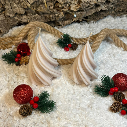 Duo de árboles girados