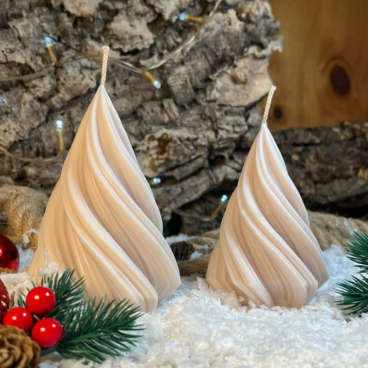 Duo de árboles girados