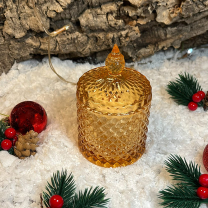 Vela Madera Especiada – Edición Ámbar